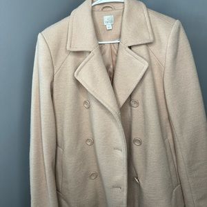 Lauren Conrad light peach jacket. Super soft and classy style